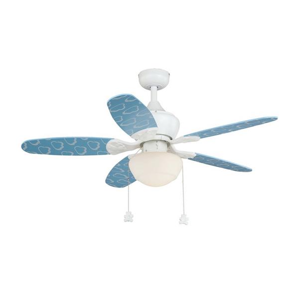 Vaxcel Lighting Cascadia Alex 44 In Blue Clouds