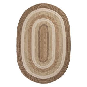 Colonial Mills Brooklyn 6-ft x 6-ft Natural Round Indoor/Outdoor Handcrafted Area Rug