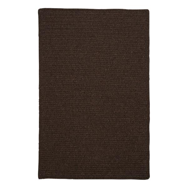 Colonial Mills Courtyard 8-ft x 11-ft Cocoa Area Rug