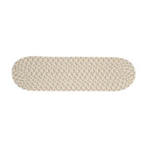 Colonial Mills Elmwood 8-in x 28-in Tarragon Oval Stair Tread Mat - 13/pack