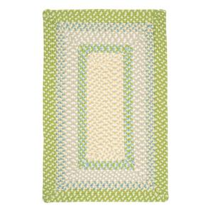 Colonial Mills Mentrgo 5-ft x 8-ft Lime Twist Indoor/Outdoor Handcrafted Area Rug