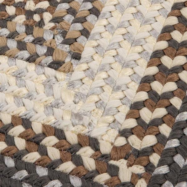 Colonial Mills Tiburon 4-ft x 6-ft Rectangular Indoor/Outdoor Misted Gray Area Rug