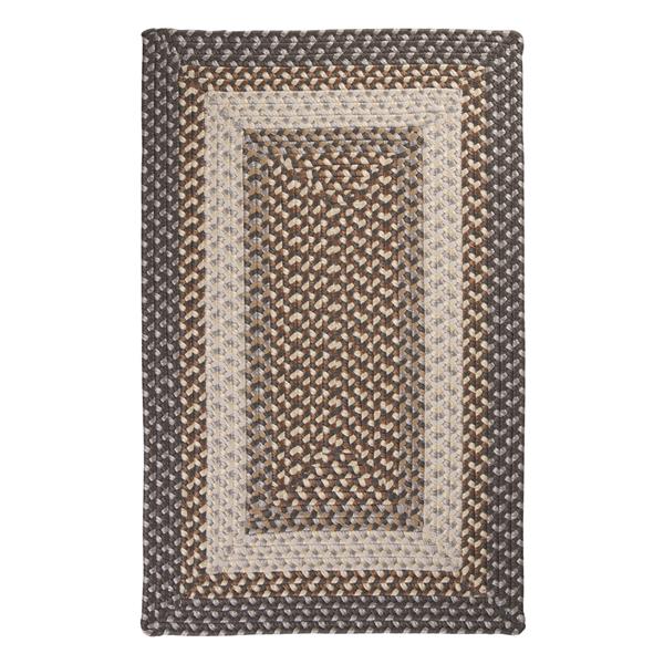 Colonial Mills Tiburon 4-ft x 6-ft Rectangular Indoor/Outdoor Misted Gray Area Rug