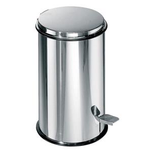 WS Bath Collections Complements Stainless Steel 20-gal Wastebasket