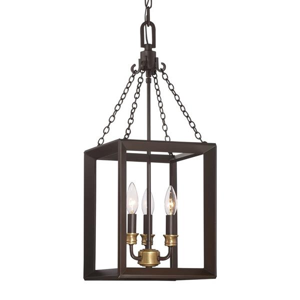 Brushed Nickel Cage Pendant Light quoizel brook hall 10 in brushed nickel transitional cage pendant lighting