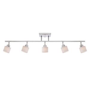 Quoizel Pacifica 44-in Polished Chrome 5-Light Dimmable Track Bar Fixed Track Light Kit