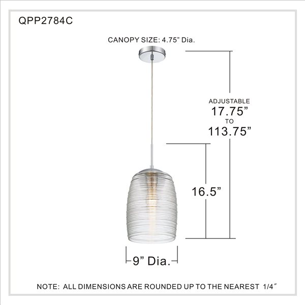 quoizel qpp2784c