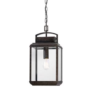 Quoizel Byron 7-in Imperial Bronze Mission Style Lantern Pendant Lighting