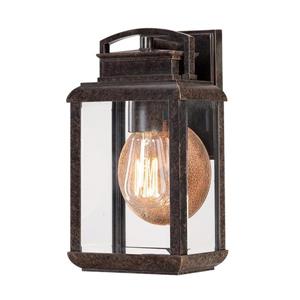 Quoizel Byron 11.75-in Imperial Bronze Medium Base Outdoor Wall Lantern