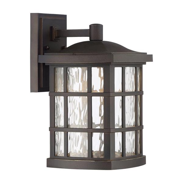 Quoizel Stonington 13 In Palladian Bronze Led Outdoor Wall Light Snnl8408pn Rona Palladian Bronze Led Outdoor Wall Light, Motion Sensor Outdoor Wall Light Canada