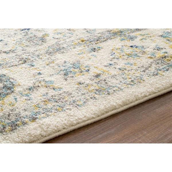 Bodrum Rugs nuLOOM Bodrum 5-ft x 7-ft Rectangular Blue Indoor Oriental Area Rug ...
