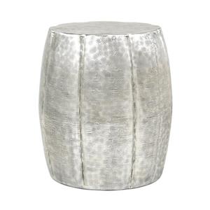IMAX Worldwide Vanora 22-in Aluminum Metal Modern End Table