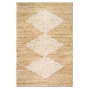 nuLOOM Melida 7-ft x 10-ft Rectangular Natural/Bleached Indoor Area Rug