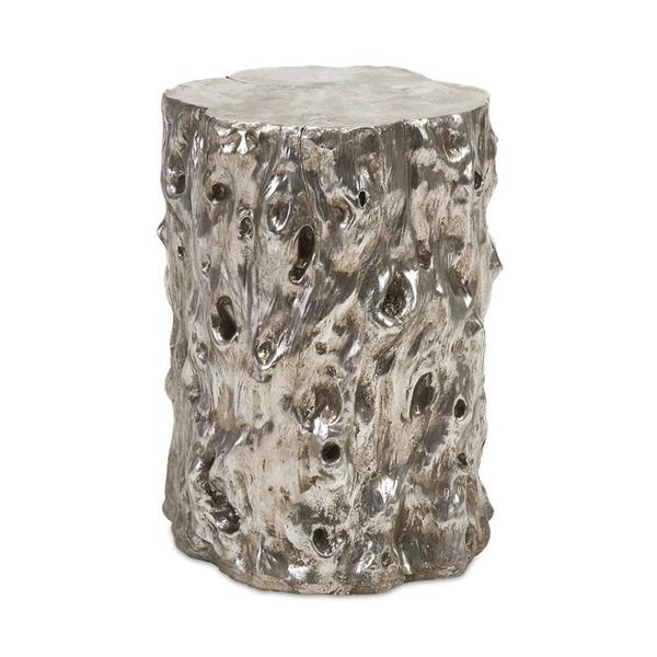 Imax Worldwide 18 5 In Silver Daniel Garden Stool 87882 Rona