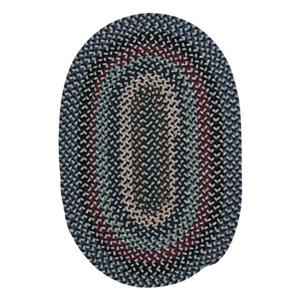Colonial Mills Boston Common 4-ft x 6-ft Winter Blues Oval Area Rug