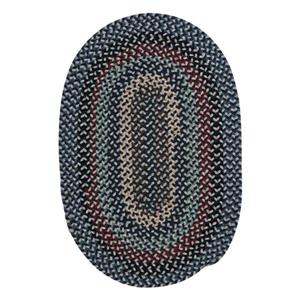 Colonial Mills Boston Common 5-ft x 8-ft Winter Blues Oval Area Rug