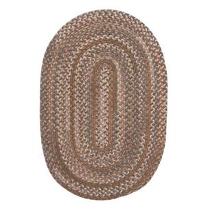 Colonial Mills Oak Harbour 5-ft and 6-ft Round Cashew Area Rug