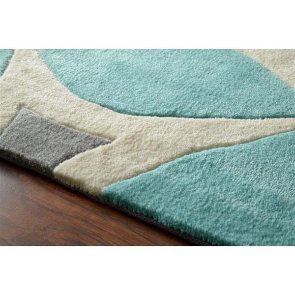nuLOOM Barcelona 5-ft x 8-ft Rectangular Indoor Baby Blue Gabriela Area Rug