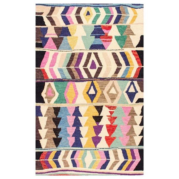 nuLOOM Ofelia 5-ft x 8-ft Rectangular Multicolor Indoor Area Rug