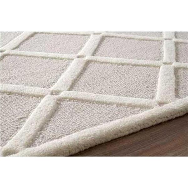 nuLOOM Takako 8-ft x 10-ft Gray Rectangular Indoor Handcrafted Kids Area Rug