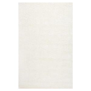 nuLOOM Hand Woven Ambrose 5-ft x 8-ft Rectangular Indoor Cream Area Rug