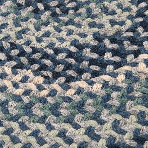 Colonial Mills Boston Common 6-ft Round Capeside Blue Area Rug