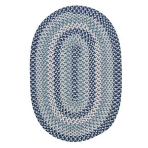 Colonial Mills Boston Common 6-ft Round Capeside Blue Area Rug