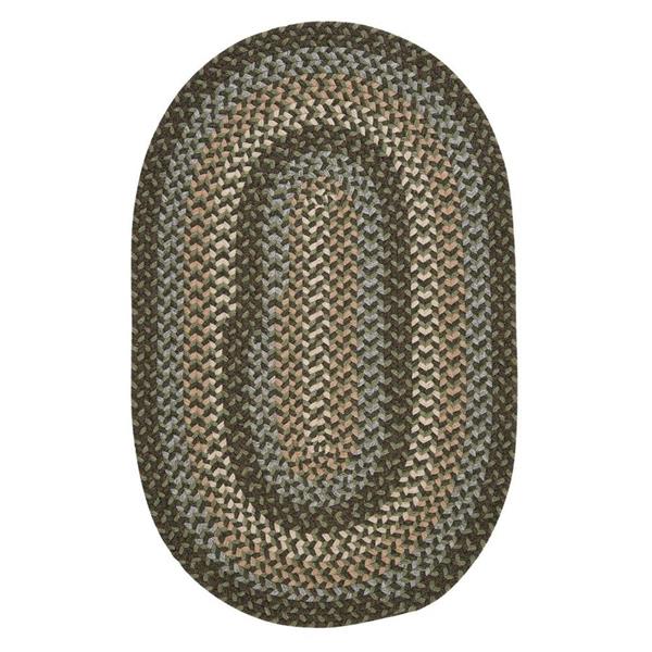 Colonial Mills Boston Common 6-ft Moss Green Round Area Rug