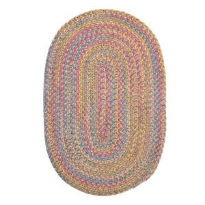 Colonial Mills Botanical Isle 4-ft x 6-ft Sand Oval Area Rug