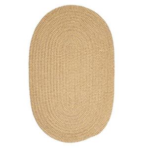 Colonial Mills Softex Check 3-ft x 5-ft Pale Banana Check Area Rug