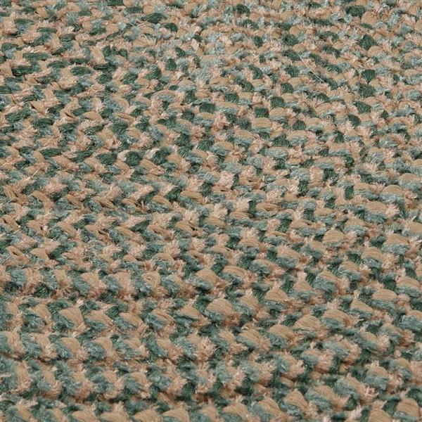 Colonial Mills Softex Check 3-ft x 5-ft Myrtle Green Check Area Rug