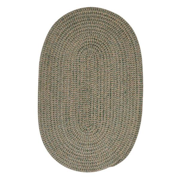 Colonial Mills Softex Check 3-ft x 5-ft Myrtle Green Check Area Rug