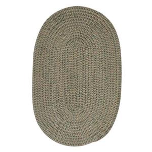 Colonial Mills Softex Check 8-ft x 11-ft Myrtle Green Check Area Rug