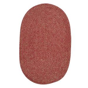 Colonial Mills Softex Check 6-ft Round Sangria Check Area Rug