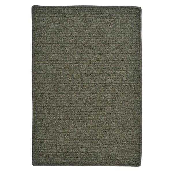 Colonial Mills Courtyard 2-ft x 8-ft Olive Runner