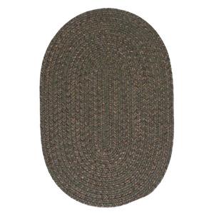 Colonial Mills Hayward 7-ft x 8-ft Round Olive Indoor Area Rug