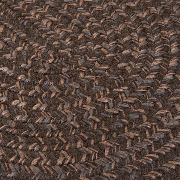 Colonial Mills Hayward 7-ft x 8-ft Bark Round Area Rug