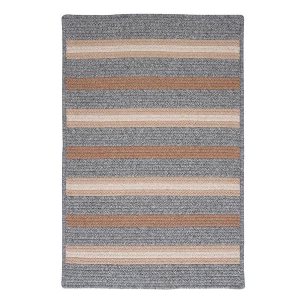 Colonial Mills Salisbury 4-ft x 4-ft Gray Square Area Rug