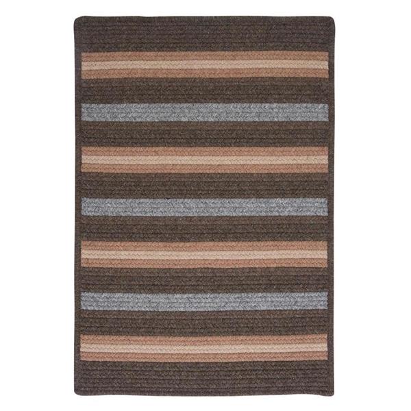 Colonial Mills Salisbury 4-ft x 4-ft Bark Square Area Rug