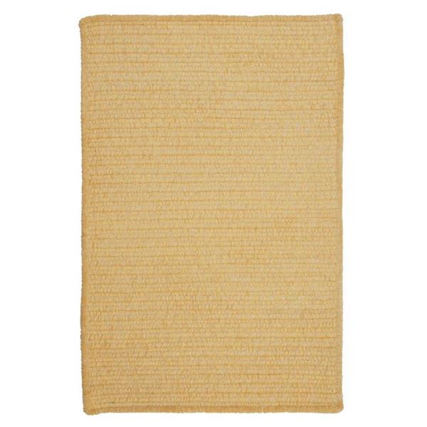 Colonial Mills Simple Chenille8-ft x 8-ft Dandelion Square Area Rug