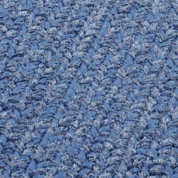 Colonial Mills Simple Chenille 4-ft x 4-ft Petal Blue Square Area Rug