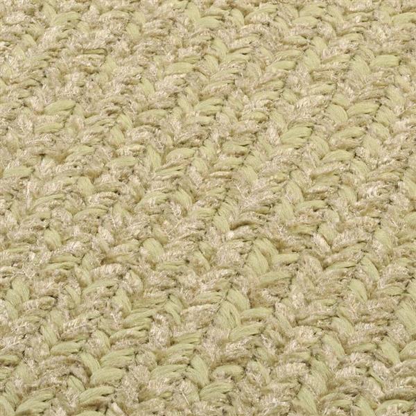 Colonial Mills Simple Chenille 5-ft x 8-ft Sprout Green Rectangular Area Rug