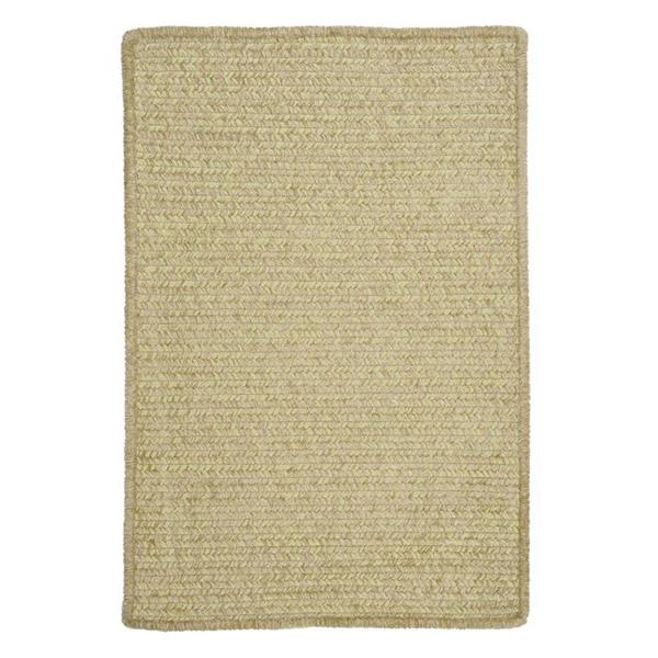 Colonial Mills Simple Chenille 5-ft x 8-ft Sprout Green Rectangular Area Rug