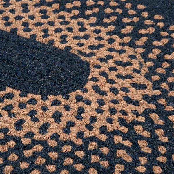 Colonial Mills Madison 8-ft x 11-ft Blue Moon Oval Area Rug