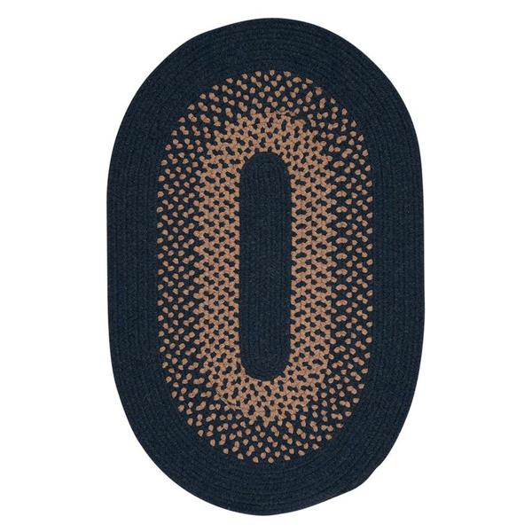 Colonial Mills Madison 8-ft x 11-ft Blue Moon Oval Area Rug