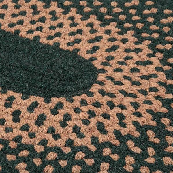 Colonial Mills Madison 3-ft x 5-ft Hancrafted Alpine Green Indoor Area Rug