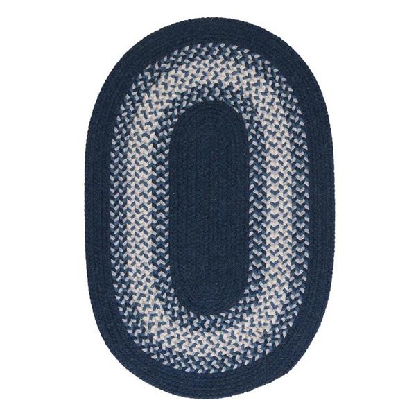 Colonial Mills North Ridge 3-ft and 4-ft Navy Round Area Rug