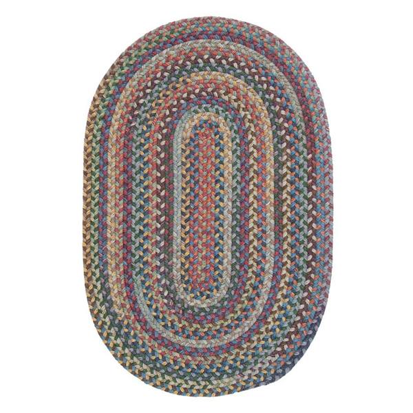 Colonial Mills Rustica 2-ft x 6-ft Classic Multi Oval Runner