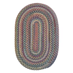 Colonial Mills Rustica 2-ft x 6-ft Classic Multi Oval Runner