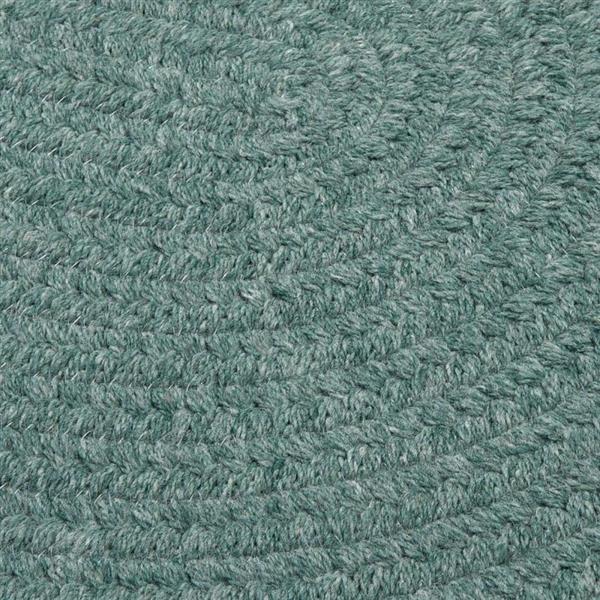 Colonial Mills Bristol 7-ft x 9-ft Oval Teal Area Rug